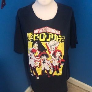 My hero academia shirt